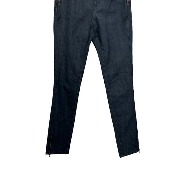 Millard Fillmore Jeans Mid Rise Slim Jeans Dark Wash Skinny Ankl Zip Size 27 - Picture 4 of 13